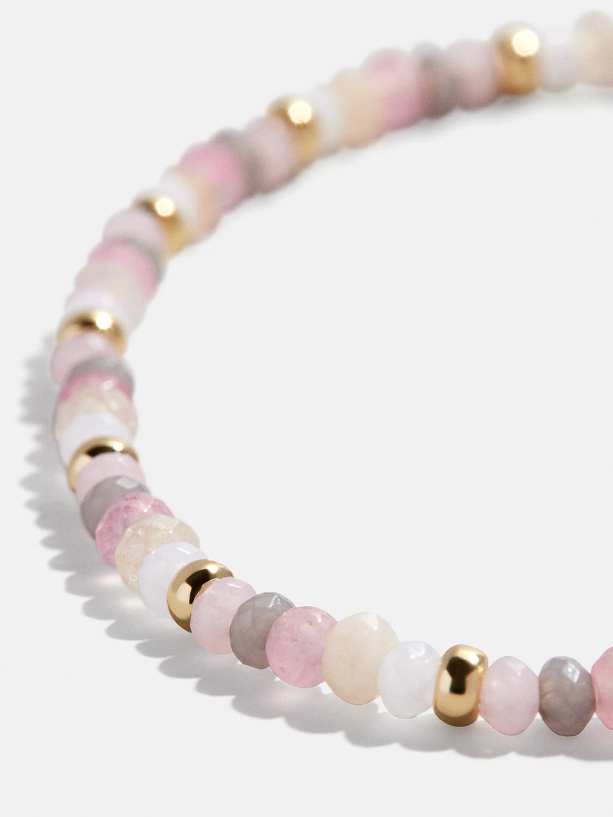 Emily Semi-Precious Bracelet - Light Pink Multi