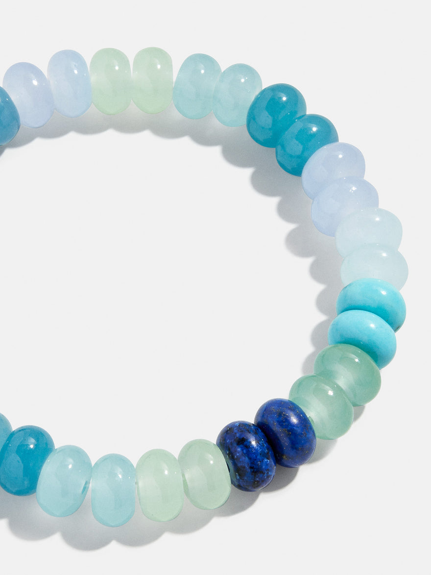Marjorie Beaded Bracelet - Blue Multi