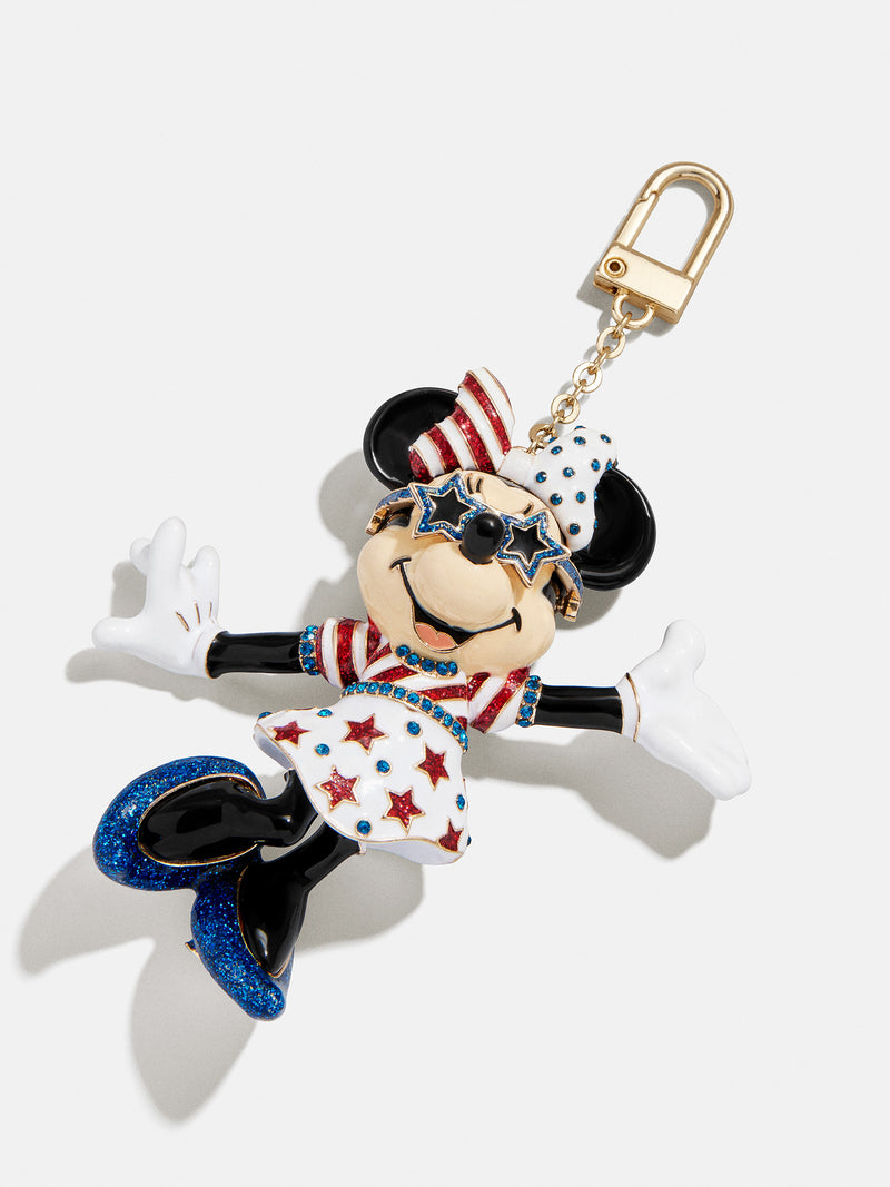 BaubleBar Disney Minnie Mouse Americana Bag Charm - Minnie Mouse - 
    Minnie Mouse charm for bag
  
