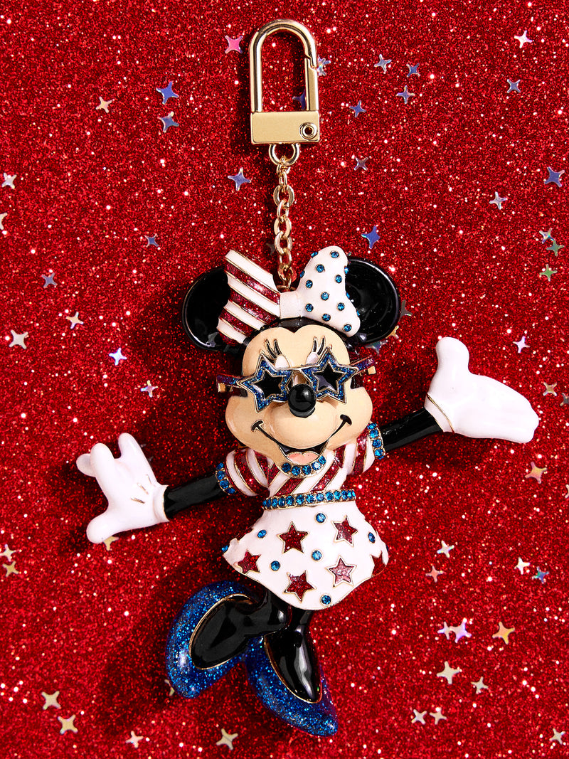 Disney Minnie Mouse Americana Bag Charm - Minnie Mouse