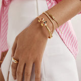 Disney Mickey & Minnie Mouse Kissing Cuff Bracelet - Mickey Mouse & Minnie Mouse