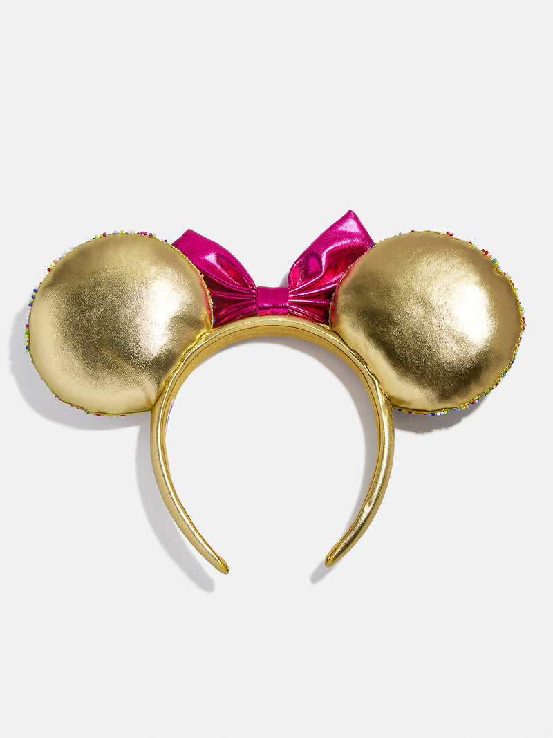BaubleBar Disney Minnie Mouse Sprinkle Custom Ears Headband - Minnie Mouse Sprinkle Custom Ears - 
    Disney ears with personalized name
  
