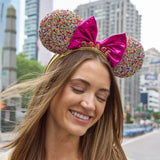 Disney Minnie Mouse Sprinkle Custom Ears Headband - Minnie Mouse Sprinkle Custom Ears