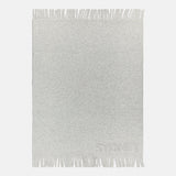Pure Merino Wool Custom Blanket - Cloud Gray/Dark Gray