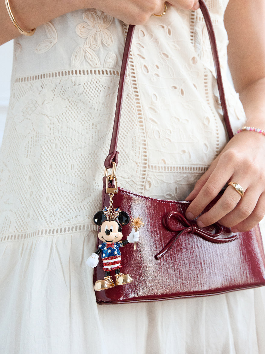 Disney Mickey Mouse Americana Bag Charm - Mickey Mouse