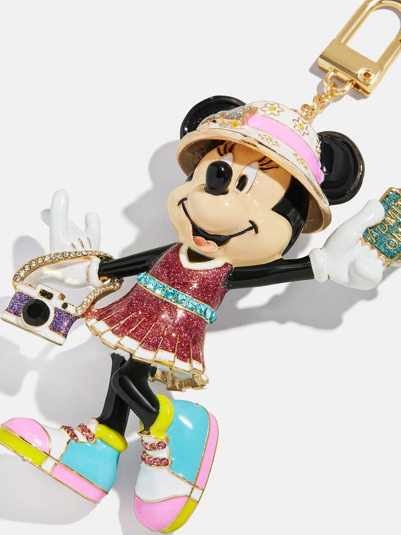 BaubleBar Disney Minnie Mouse Summer Activity Bag Charm - Minnie Mouse - 
    Oversized Disney keychain
  
