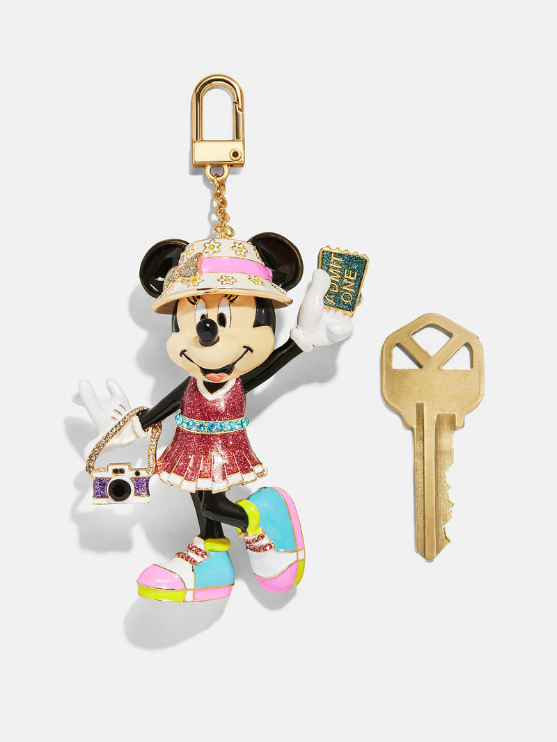 BaubleBar Disney Minnie Mouse Summer Activity Bag Charm - Minnie Mouse - 
    Oversized Disney keychain
  
