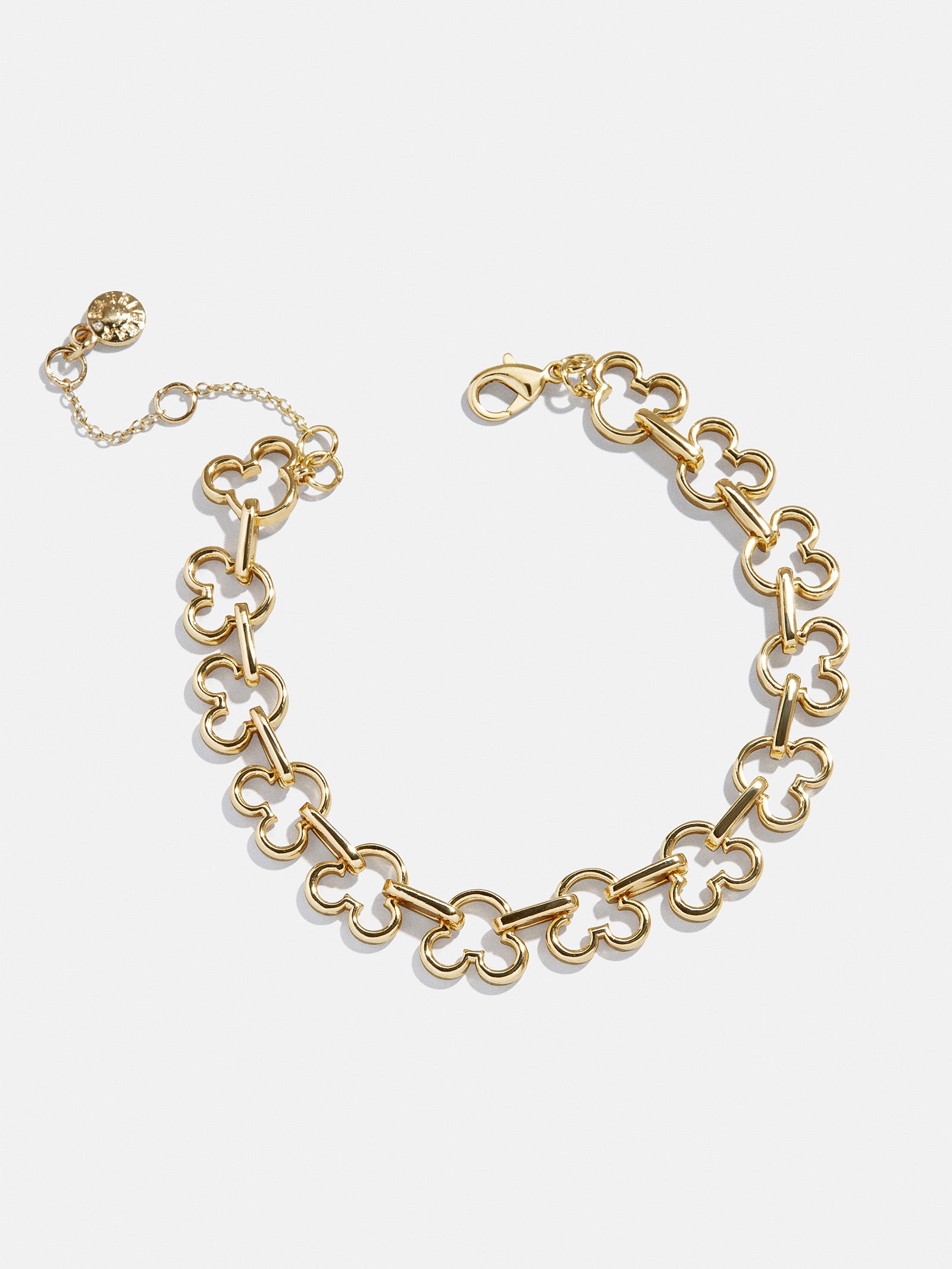 【Baublebar】★ブレスレット★ Mickey Mouse Tennis Bracelet Mickey Mouse Disney Repeating Tennis Bracelet - Gold
