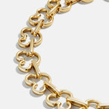 Disney Mickey Mouse Repeating Outline Bracelet - Gold
