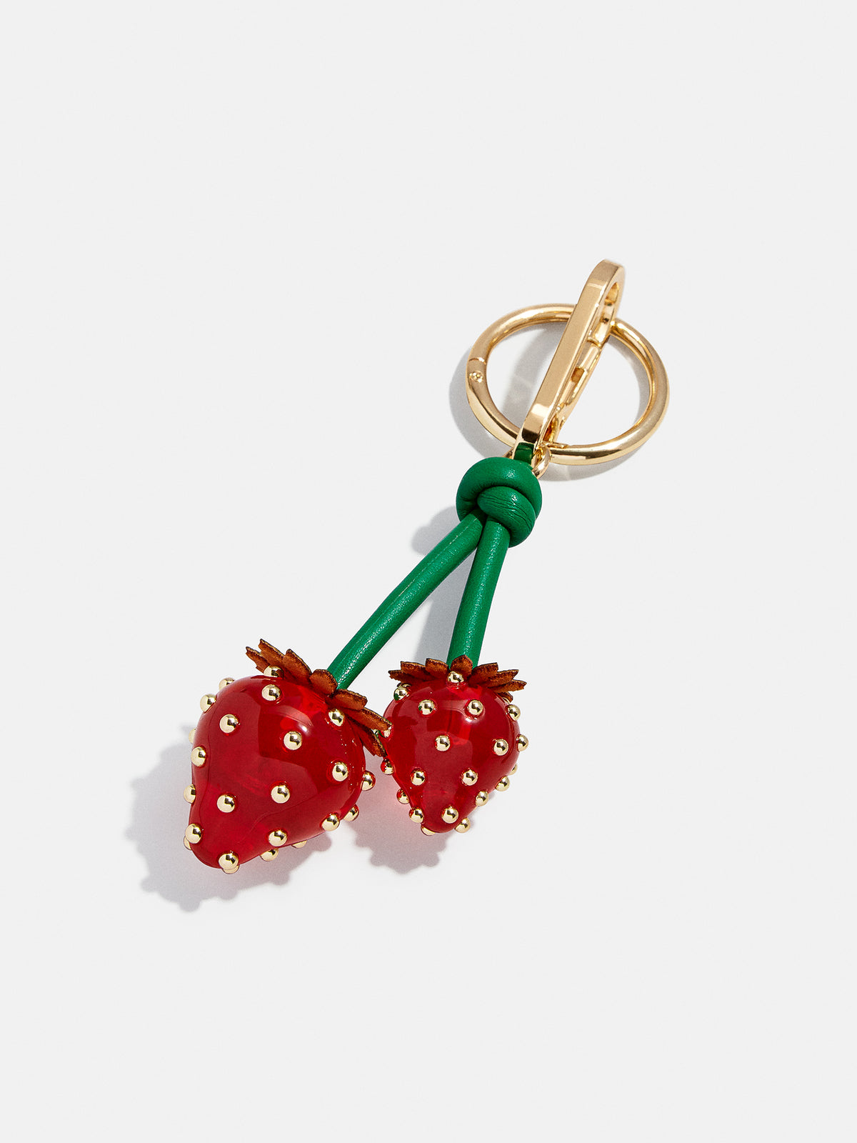 Berry Sweet Strawberry Bag Charm - Red