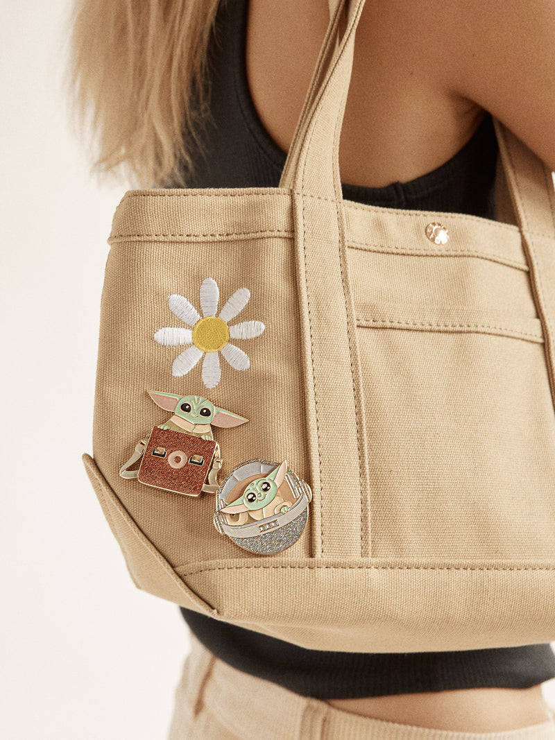 BaubleBar STAR WARS™ GROGU™ Bounty Hunter Bag Pin - Grogu Bounty Hunter Pin - 
    Collectible pin
  
