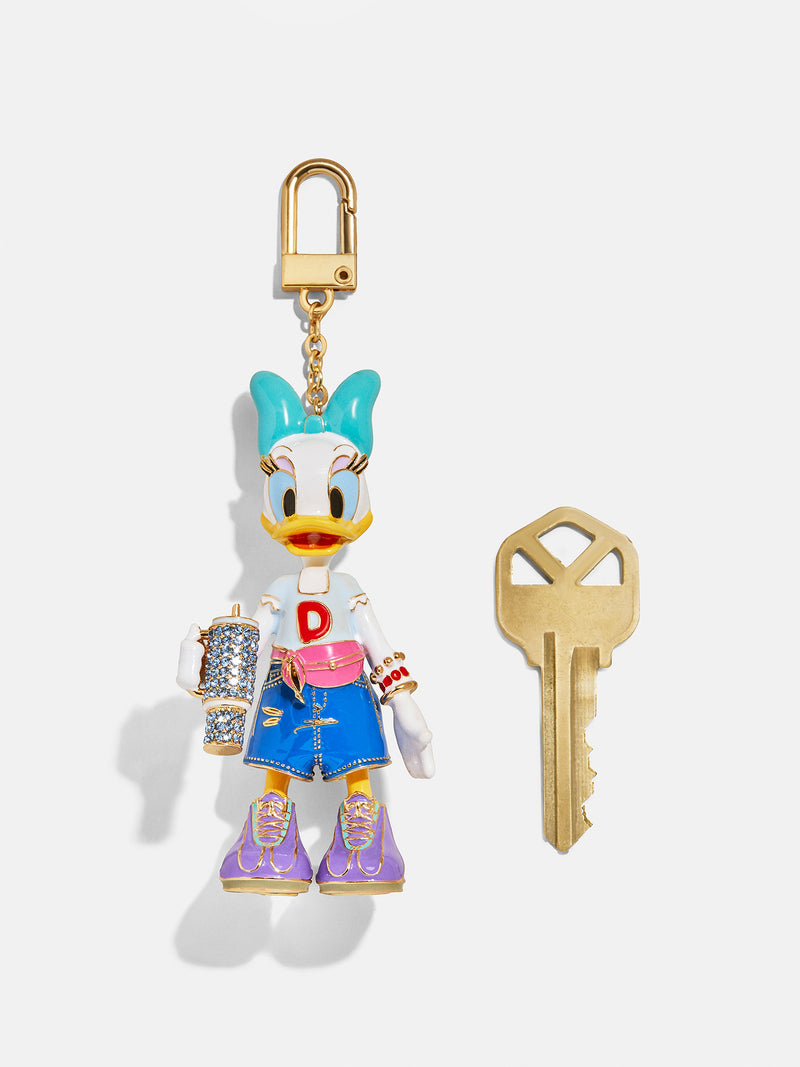 BaubleBar Disney Daisy Duck Summer Activity Bag Charm - Daisy Duck - 
    Oversized Disney keychain
  
