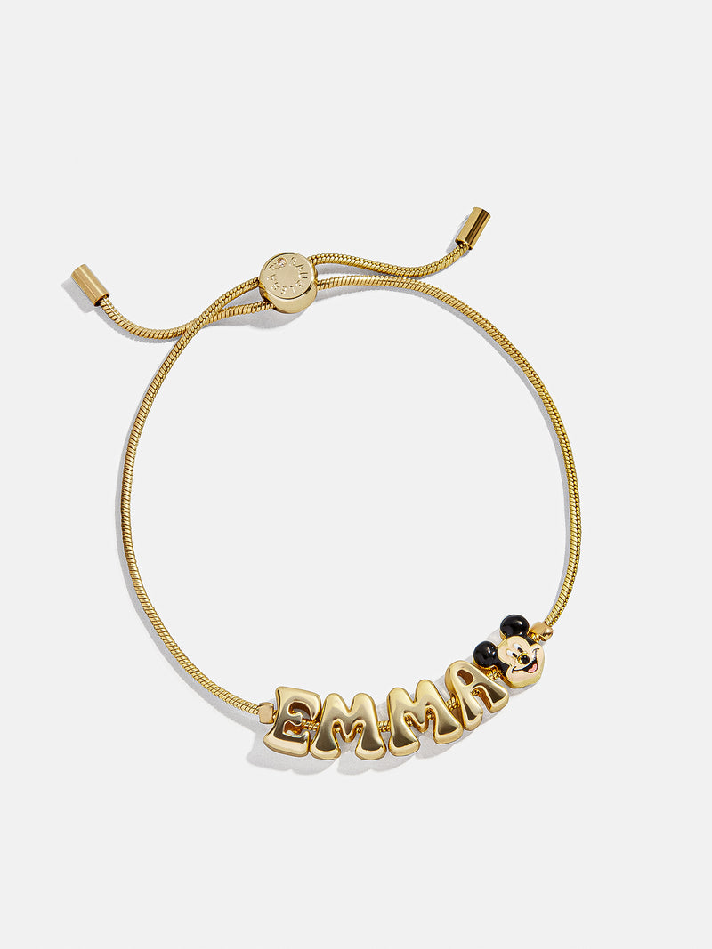 BaubleBar Disney Minnie Mouse Bubble Slider Custom Bracelet - Minnie Mouse - 
    Personalized name bracelet
  
