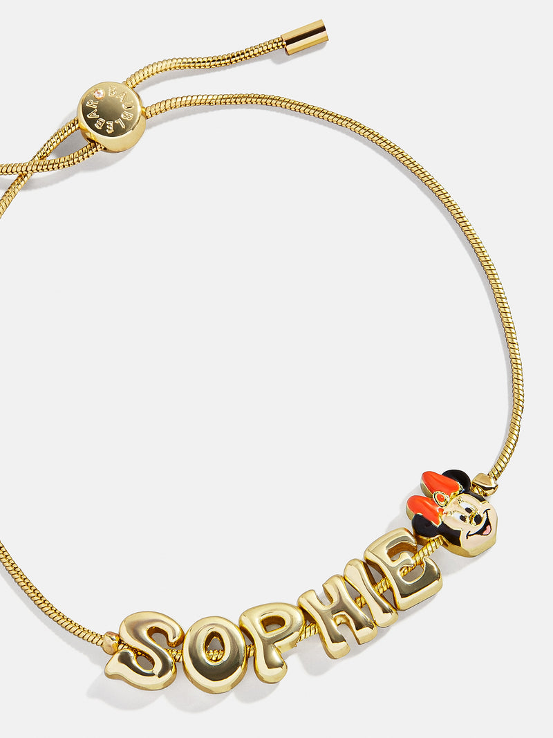 BaubleBar Disney Minnie Mouse Bubble Slider Custom Bracelet - Minnie Mouse - 
    25% Off Custom Gifts: The Annual Custom Event
  
