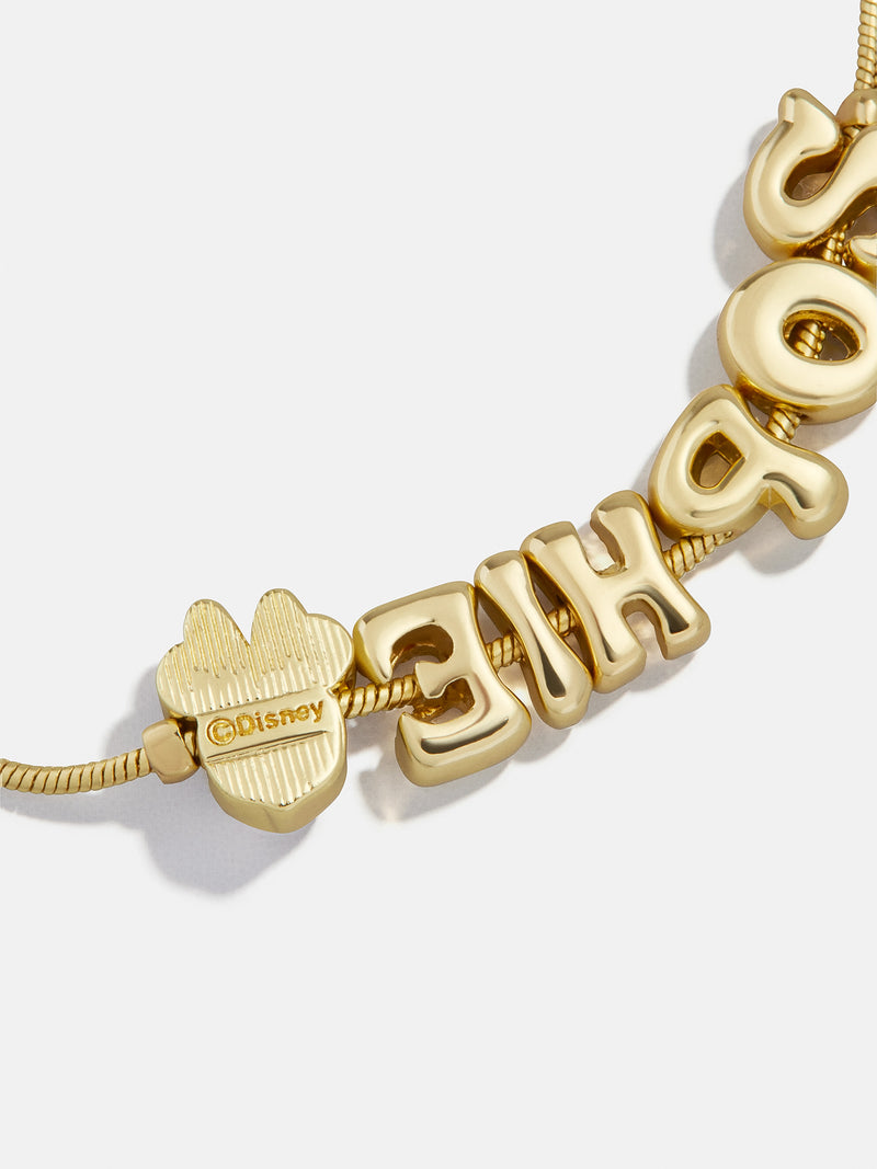 BaubleBar Disney Minnie Mouse Bubble Slider Custom Bracelet - Minnie Mouse - 
    Personalized name bracelet
  
