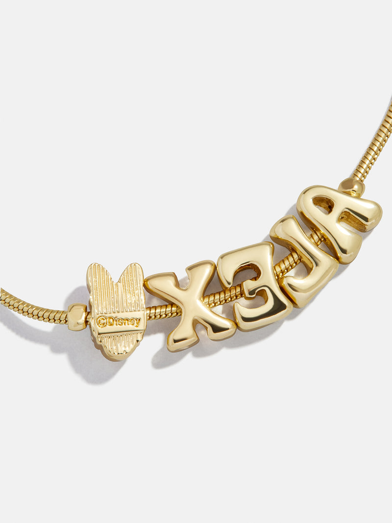 BaubleBar Disney Daisy Duck Bubble Slider Custom Bracelet - Daisy Duck - 
    Personalized name bracelet
  
