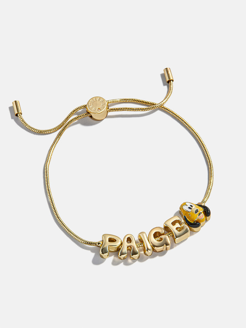 BaubleBar Disney Pluto Bubble Slider Custom Bracelet - Pluto - 
    Personalized name bracelet
  
