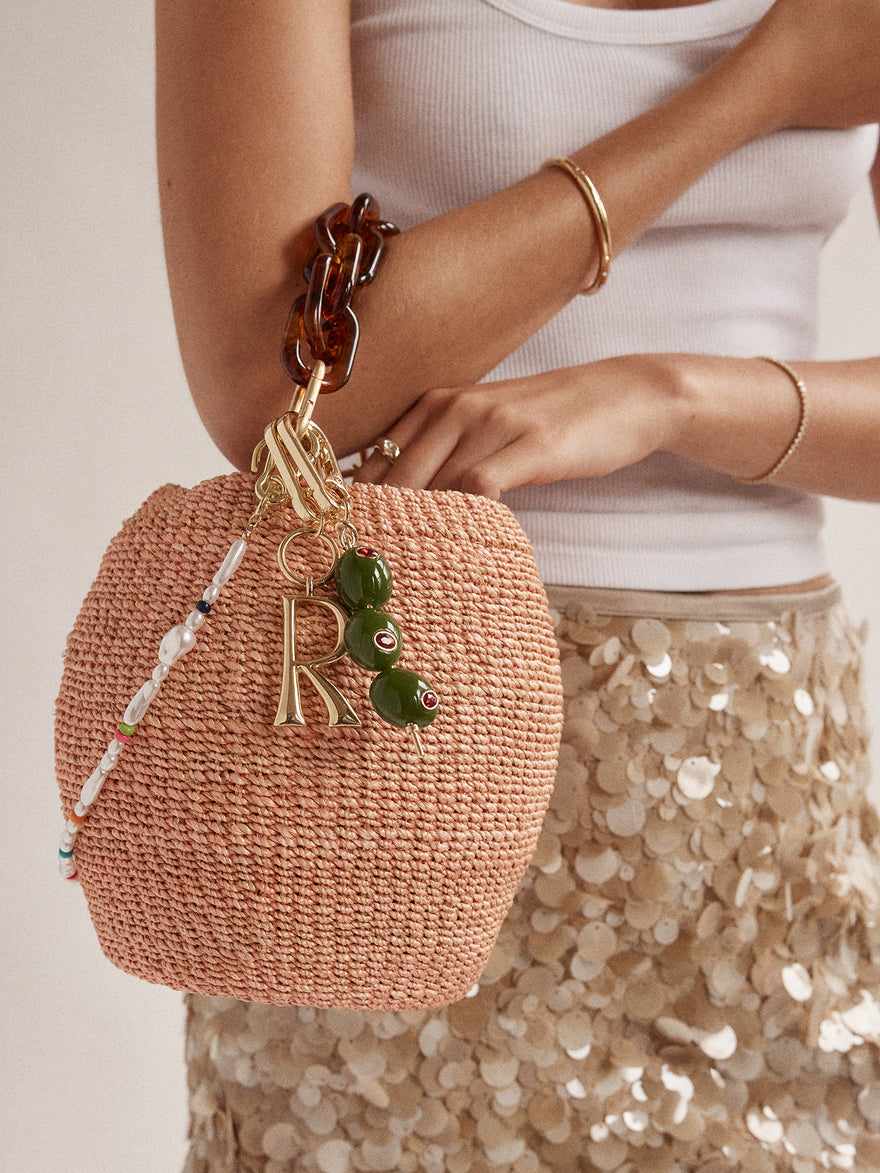 Briny Baby Olive Bag Charm - Olives