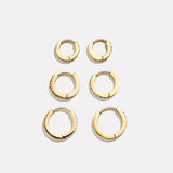 Niata Waterproof Earring Set - Gold/Pavé