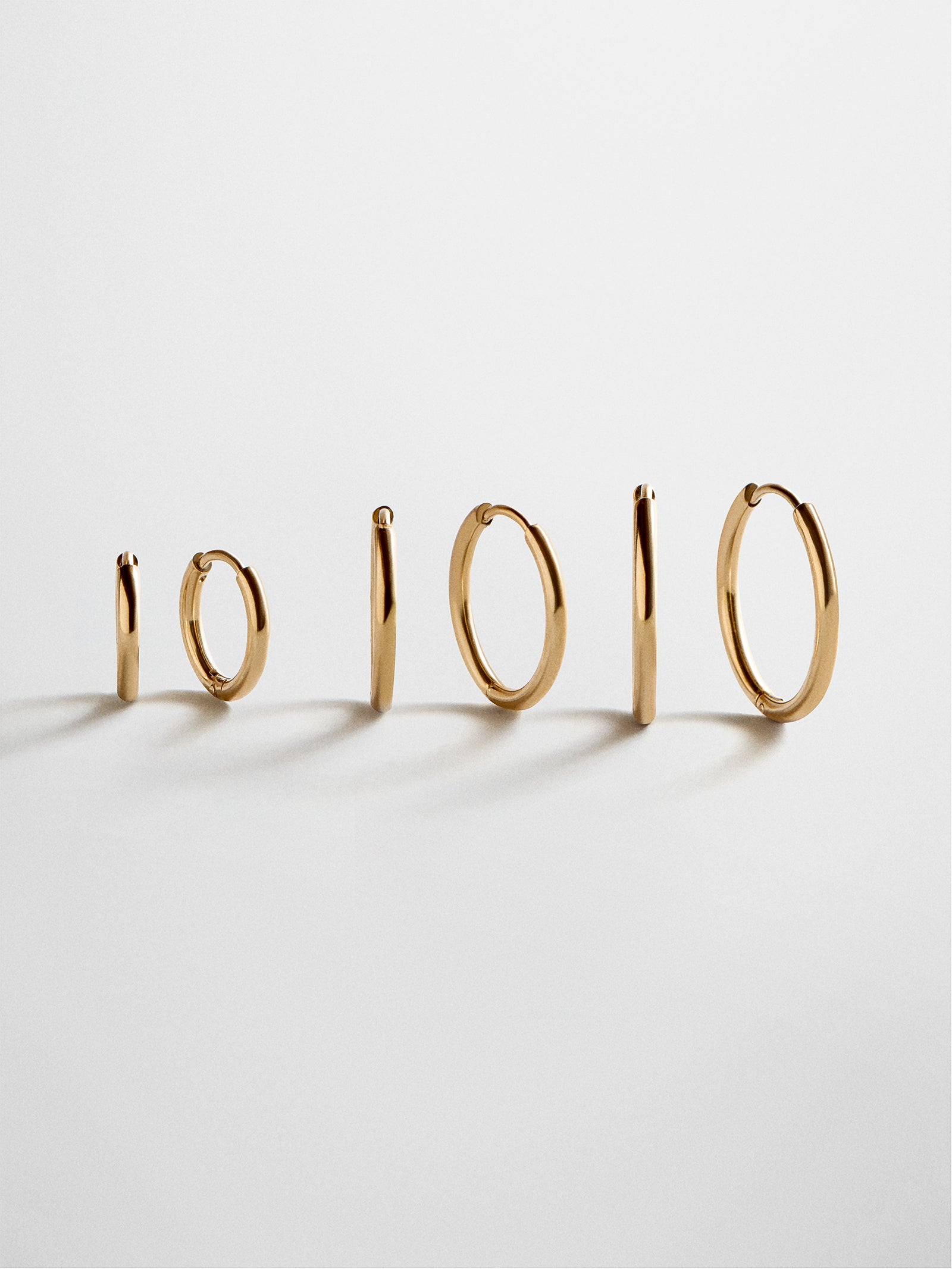 Verbena Waterproof Earring Set - Gold