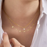 Mini Sterling Silver Custom Icon Necklace - Sterling Silver