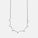 Mini Sterling Silver Custom Icon Necklace - Sterling Silver