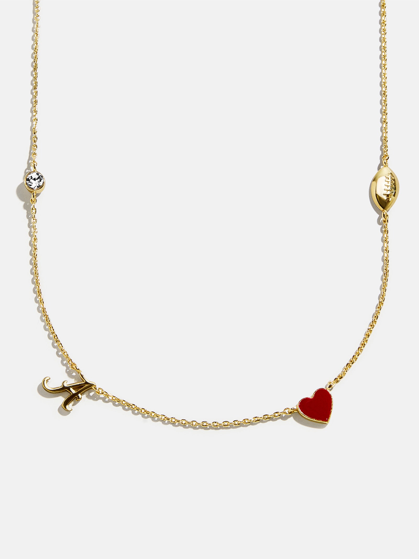 University of Alabama Spaced Charm Necklace - University of Alabama
