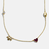 Texas A&M University Spaced Charm Necklace - Texas A&M University