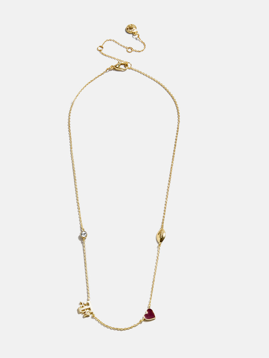 Texas A&M University Spaced Charm Necklace - Texas A&M University