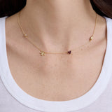 Texas A&M University Spaced Charm Necklace - Texas A&M University