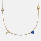 University of Florida Spaced Charm Necklace - University of Florida