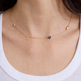 University of Florida Spaced Charm Necklace - University of Florida