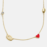 University of Georgia Spaced Charm Necklace - University of Georgia