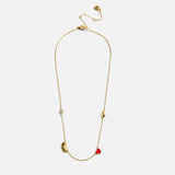 University of Georgia Spaced Charm Necklace - University of Georgia