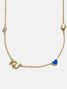 University of Kansas Spaced Charm Necklace - University of Kansas