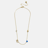 University of Kansas Spaced Charm Necklace - University of Kansas