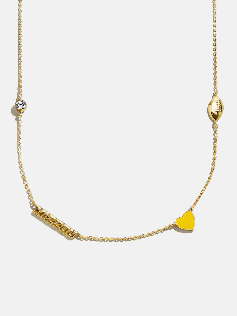 University of Missouri Spaced Charm Necklace - University of Missouri