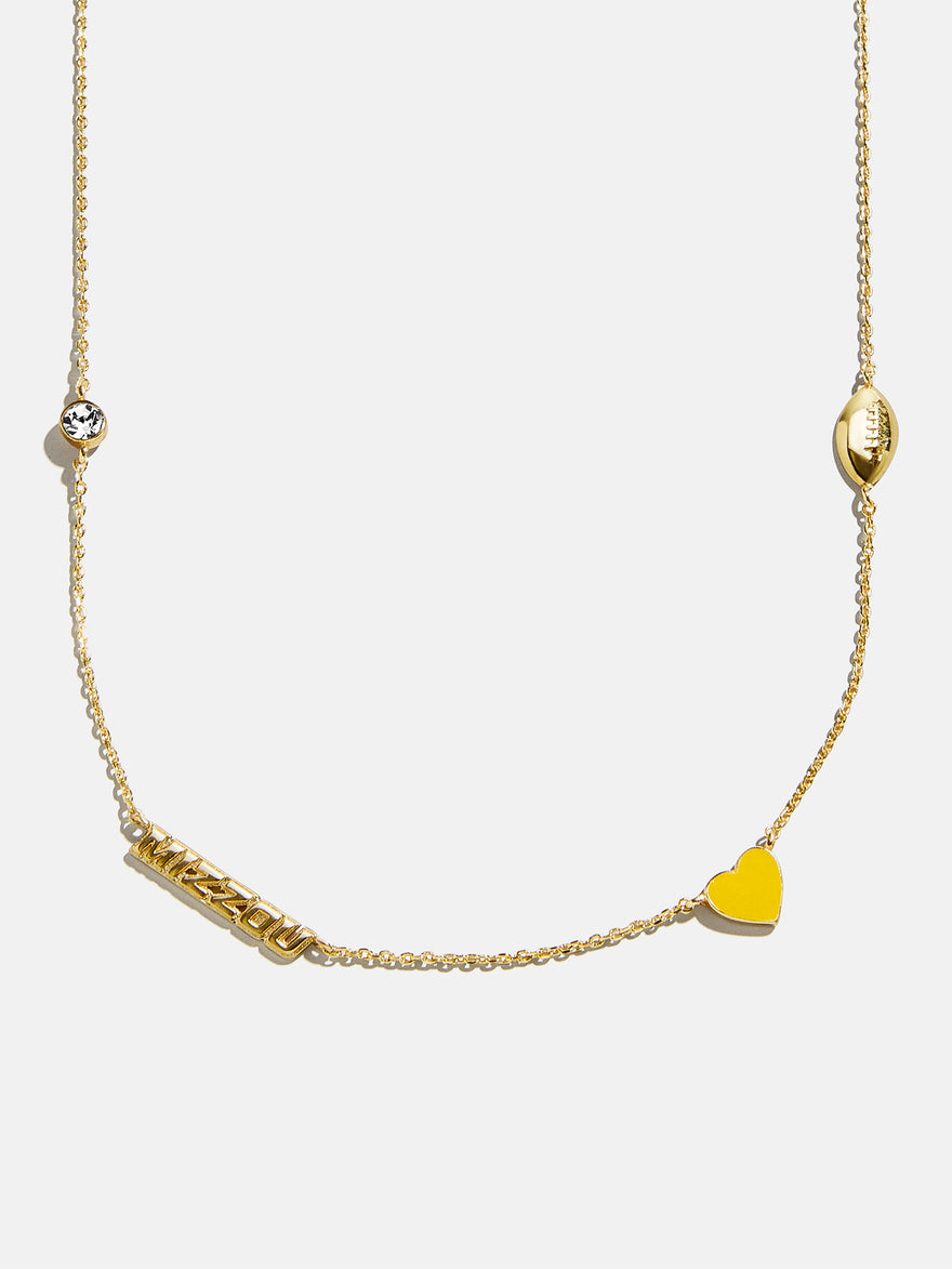 University of Missouri Spaced Charm Necklace - University of Missouri