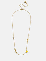 BaubleBar University of Missouri Spaced Charm Necklace - University of Missouri - 
    Gold necklace with University of Missouri charms
  
