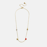 University of Nebraska Spaced Charm Necklace - University of Nebraska