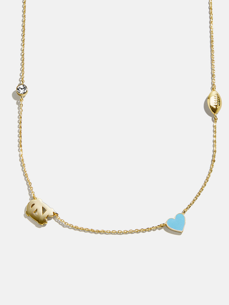 University of North Carolina Spaced Charm Necklace - University of North Carolina