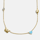 University of North Carolina Spaced Charm Necklace - University of North Carolina