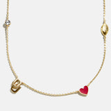 University of Oklahoma Spaced Charm Necklace - University of Oklahoma