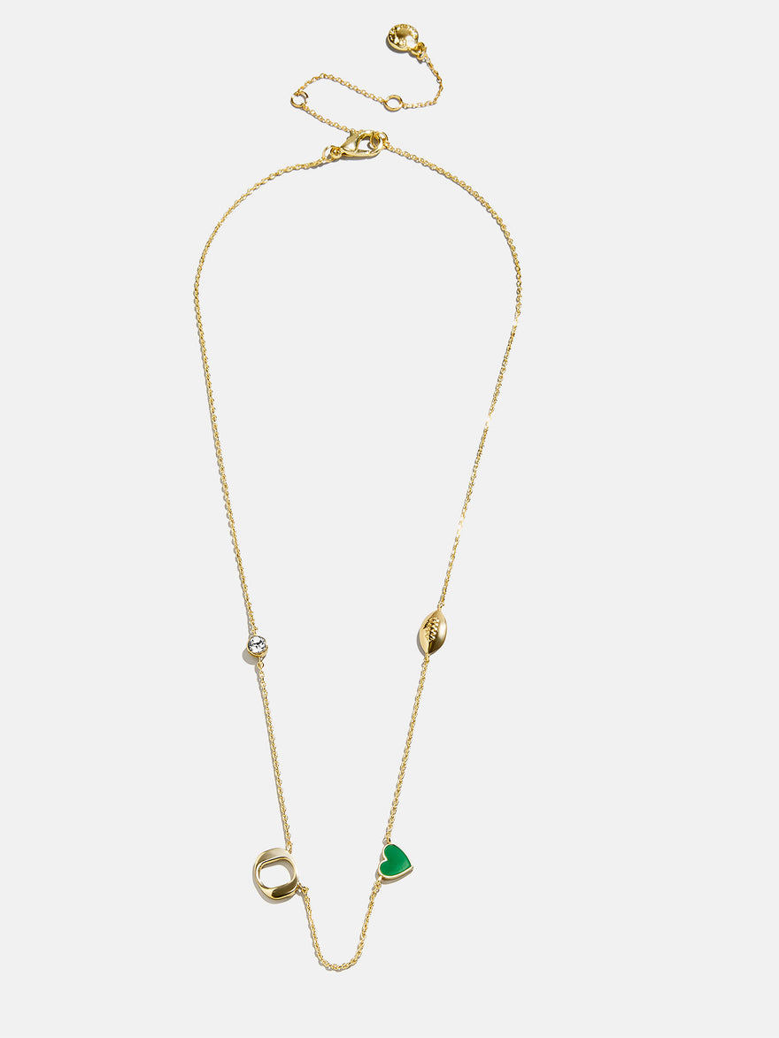 University of Oregon Spaced Charm Necklace - University of Oregon