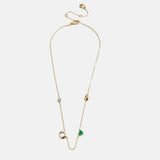 University of Oregon Spaced Charm Necklace - University of Oregon