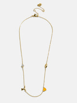 BaubleBar University of Tennessee Spaced Charm Necklace - University of Tennessee - 
    Gold necklace with University of Tennessee charms
  
