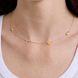 University of Tennessee Spaced Charm Necklace - University of Tennessee