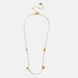 University of Texas at Austin Spaced Charm Necklace - University of Texas at Austin