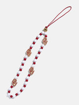 BaubleBar University of Oklahoma Beaded Phone Charm - University of Oklahoma - 
    Collegiate sports phone charm
  
