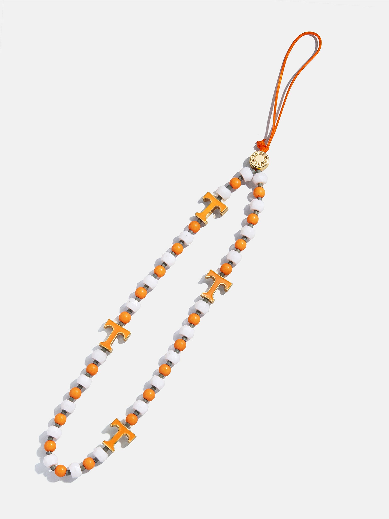 University of Tennessee Beaded Phone Charm - University of Tennessee